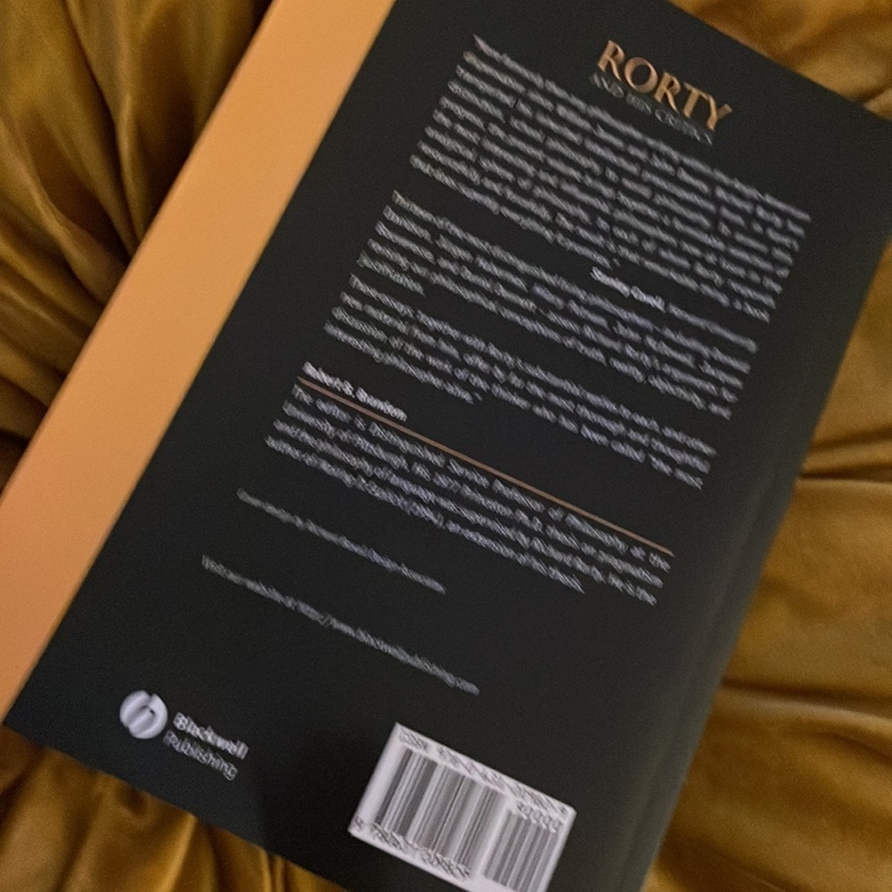 Rorty and his critics Edited by Robert B. Brandom - Picture 3 of 5